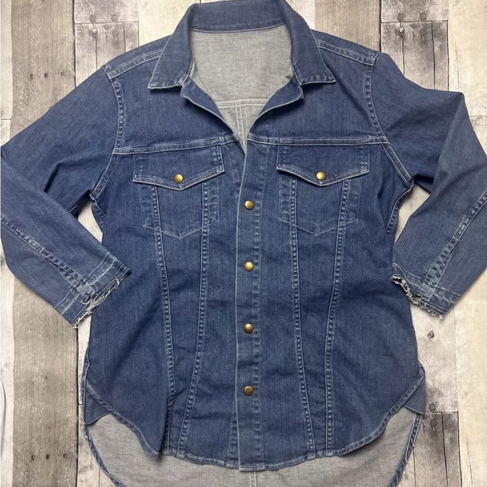 Frank and Eileen button up sample